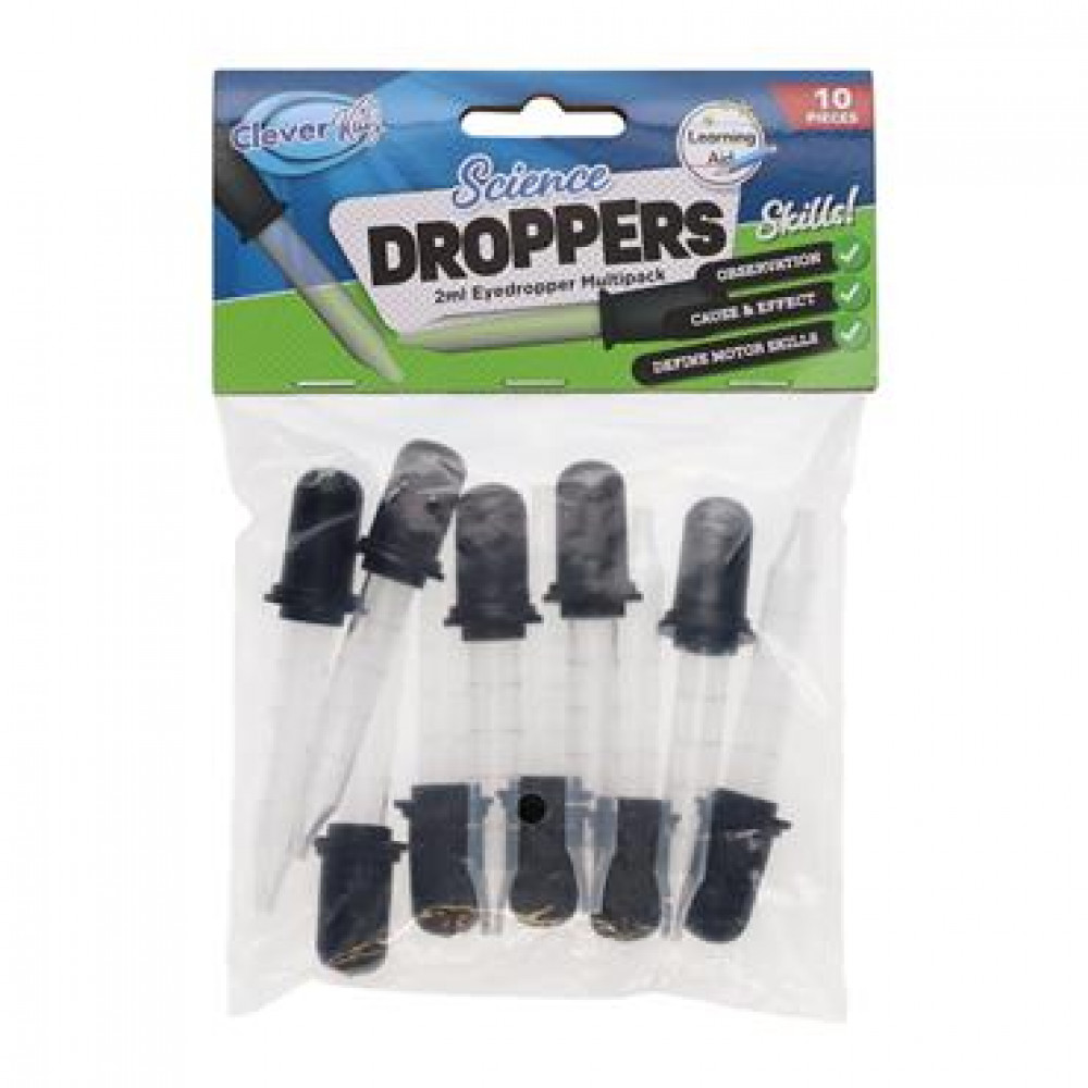 Clever Kidz 10pcs Science Droppers