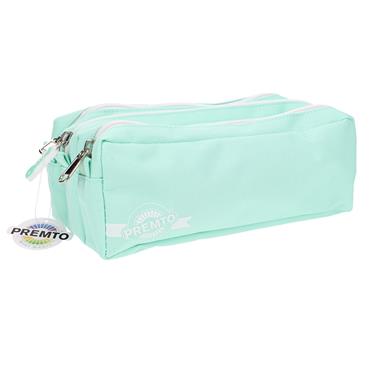 Premto Pastel 3 Pocket Pencil Case - Mint Magic