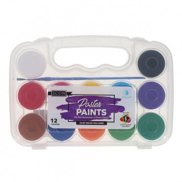 Poster Paint Set 12X22 ML