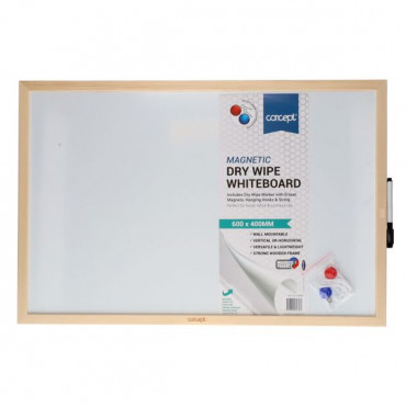 MAGNETIC NOTICE BOARD 60X40