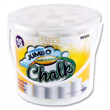 CHALK JUMBO BUCKET 15 WHITE