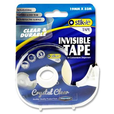 INVISIBLE TAPE WITH DISPENSER