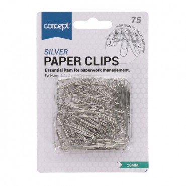 PAPER CLIPS CARD 75