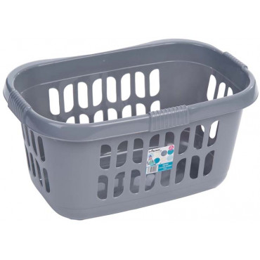 Laundry Basket Silver