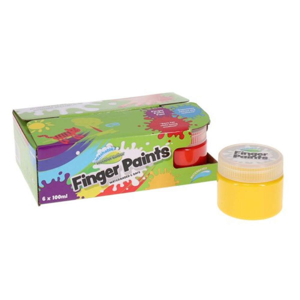 Finger Paints 6X100ML