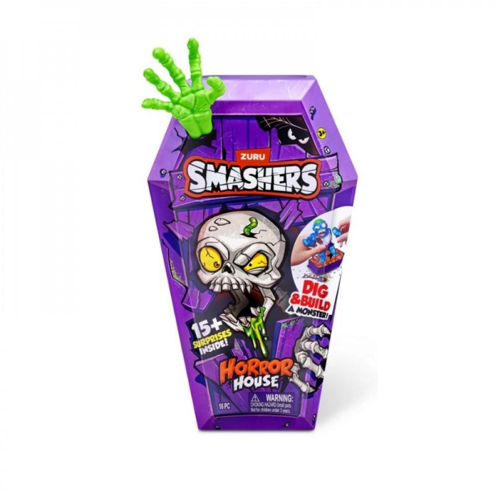 SMASHERS HORROR HOUSE 15 PCS